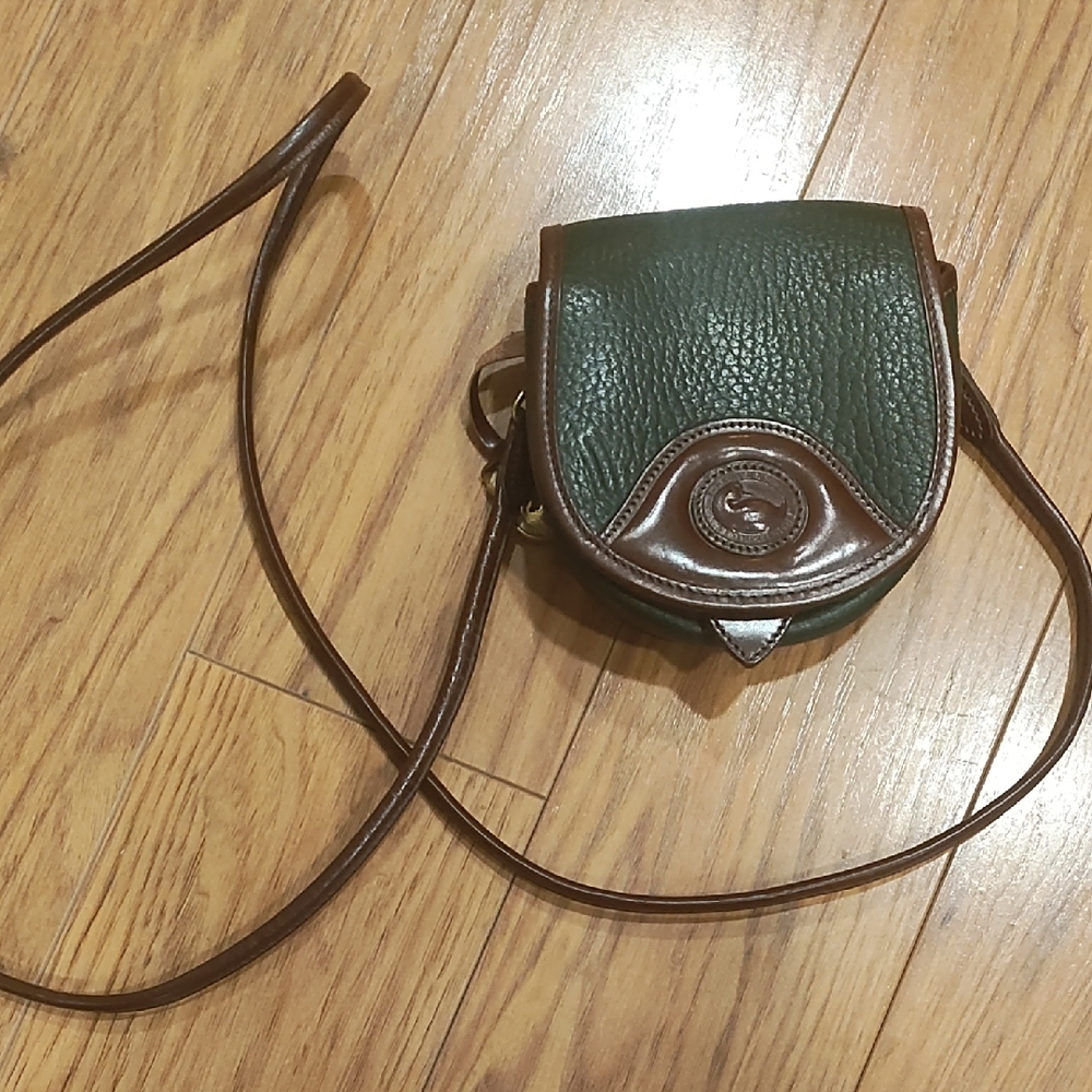 Green and Brown Crossbody/Belt Bag